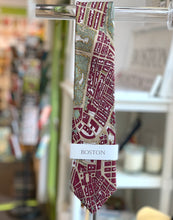 Load image into Gallery viewer, 100% Silk Tie &quot;Boston-Maroon&quot;