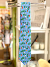 Load image into Gallery viewer, 100% Silk Tie &quot;Koi Pond&quot;