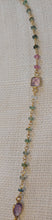 Load image into Gallery viewer, Beaded Multi-Gem Double Wrap Necklace