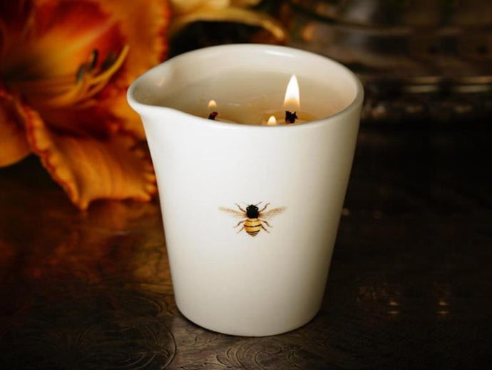 Bee Illuminated Lotion Candle