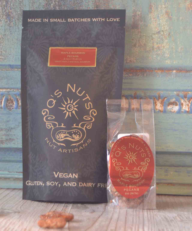 Qs Nuts - Maple Bourbon Pecans