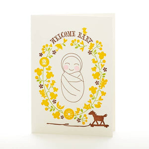 Welcome Baby (Swaddle) Card