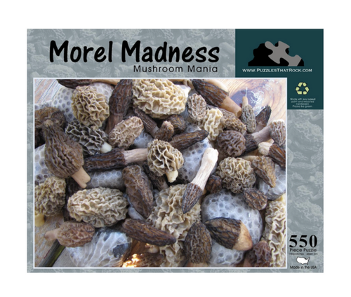 Morel Maddness 550 Piece Puzzle