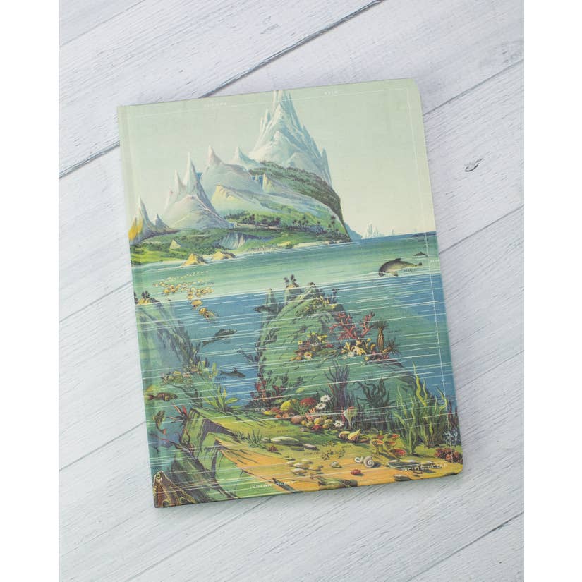 Descending Regions Hardcover Notebook Journal