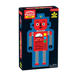 Shaped Puzzle "Robot" - 50 pieces