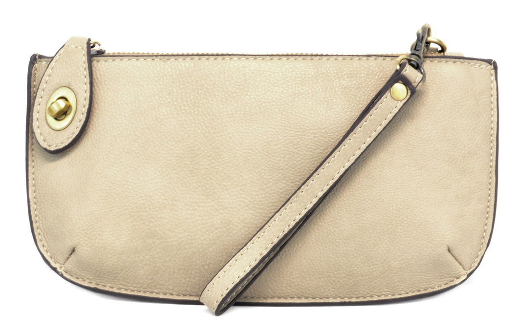 Vegan Wristlet/Crossbody Driftwood